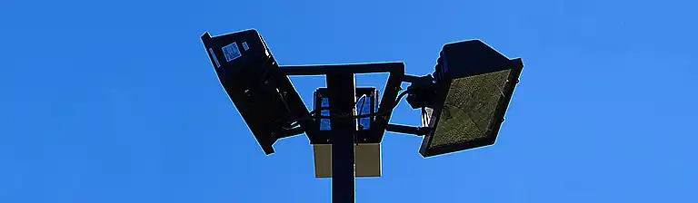 Alarma integrada con luces.