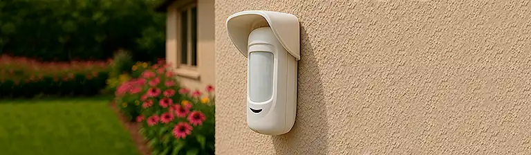 Sensores de alarma y tecnología combinada.