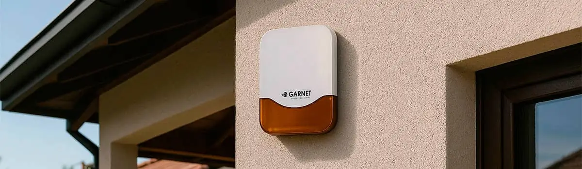 Sirenas de alarma exteriores e interiores