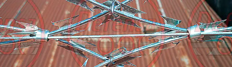 Instalación de concertina.