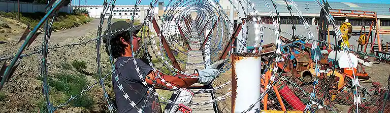 Instalador de concertina.